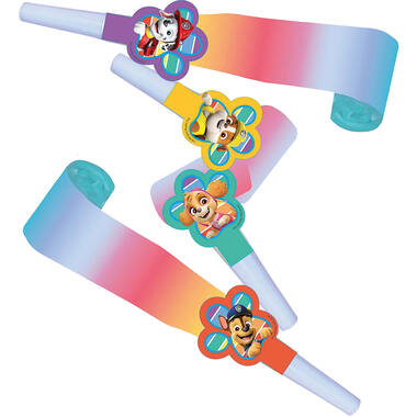8 Blowouts Paw Patrol 2022 Plastic / Paper 30 cm