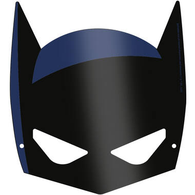 8 Masks Batman Paper