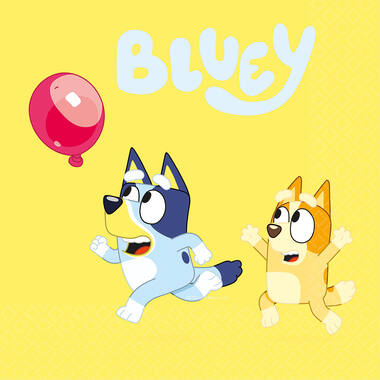 16 Napkins Bluey 33 x 33 cm