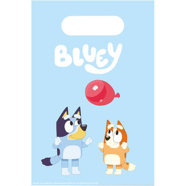 8 Lootbags Bluey Paper 15,8 x 23,6 cm