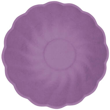 6 Bowls Vert Decor Round Dark Purple 14.8 cm