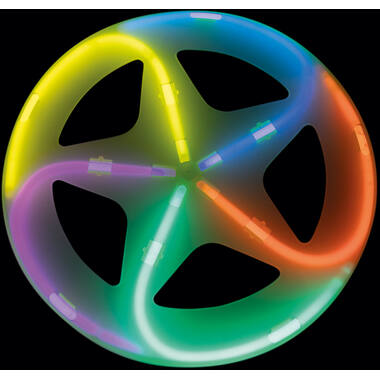 Glow Stick frisbee
