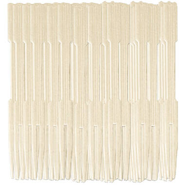 70 Picks Forks Wood 8.8 cm