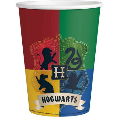 8 Cups Harry Potter Paper Houses 250 ml