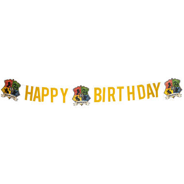 Letter Banner Harry Potter Houses Paper 180 x 13 cm