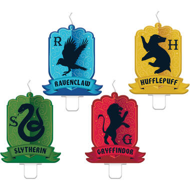 Character Candles Harry PotterHouses Wax/Plastic 2,2 x 3 cm