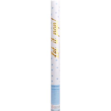 Confetti Cannon Blue Round Paper 60 cm
