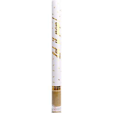 Confetti Cannon Gold Rectangular Foil 60 cm