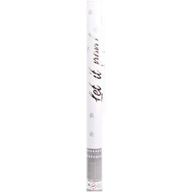 Confetti Cannon Rose Petalls White Paper 60 cm