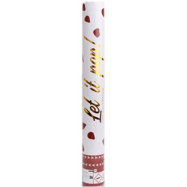 Confetti Cannon Rose Petals Red Paper 40 cm