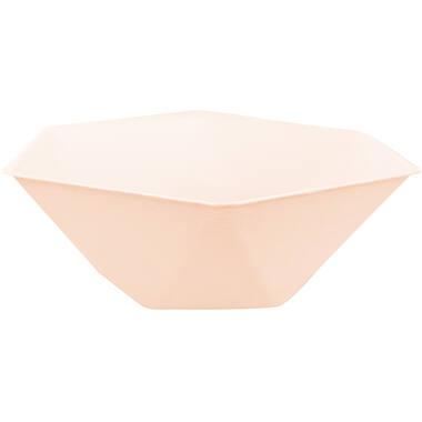 6 Bowls Vert Decor Hexagonal Apricot 15.8 x 13.7 cm