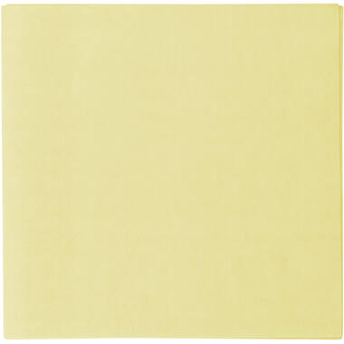 20 Napkins Vert Decor 3-ply Yellow 33 x 33 cm