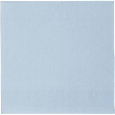 20 Napkins Vert Decor 3-ply Blue 33 x 33 cm