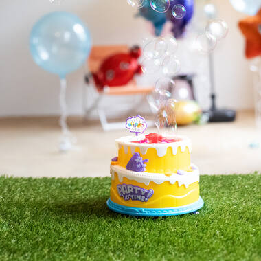 Soap Bubble Machine Cake