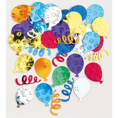 Confetti Party Balloons Multicolour Foil 14 g