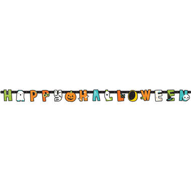 Letter Banner Hallo-ween Friends