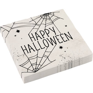 16 Napkins Spiderweb 33 x 33 cm