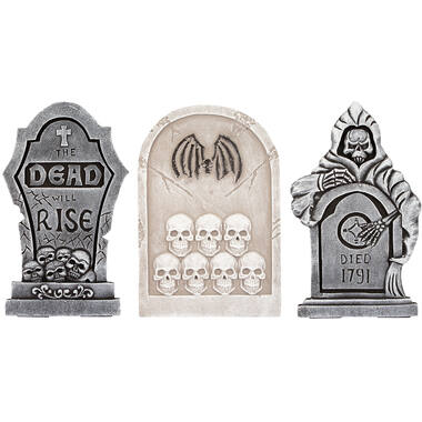 1 Tombstone Assorted Designs  52 cm