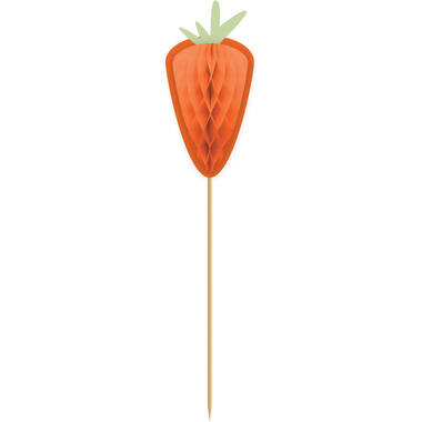 10 Picks Carrots Honeycombs Wood 17 cm