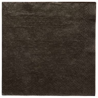 20 Napkins Charcoal 33 x 33 cm