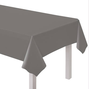 Tablecover Graphite Plastic 137 x 274cm