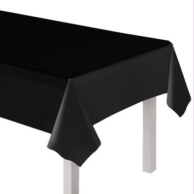 Tablecover Charcoal Plastic 137 x 274cm