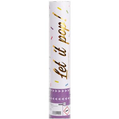 Confetti Cannon Multicolor Rectangular Foil 28 cm