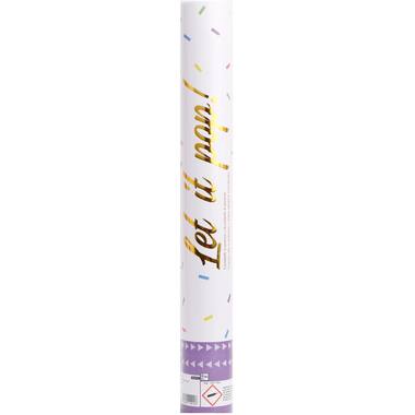 Confetti Cannon Multicolor Rectangular Foil 40 cm