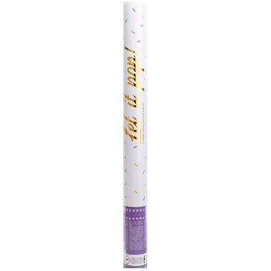 Confetti Cannon Multicolor Rectangular Foil 60 cm