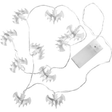 LED String of Lights Bats Haunted Forest 140 cm