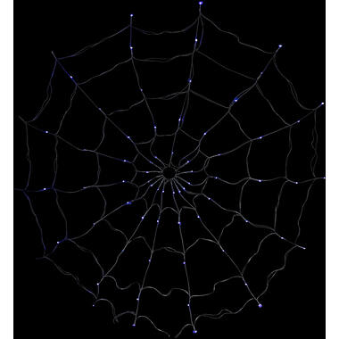 LED String of Lights SpiderwebOutdoor, 1,20 m x 1,20 m