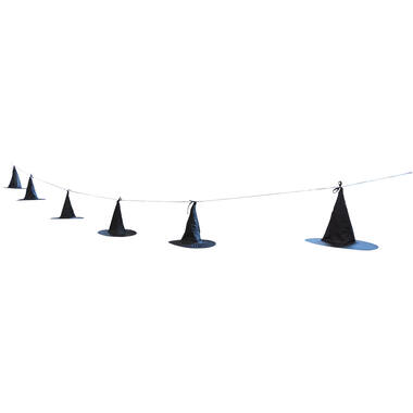 6 Witch Hats String of Lights with 36 LEDs Outdoor Use 7,3 m