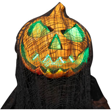 Animatronic Hanging Pumpkin Man 1.1 m cm x 23 cm x 1.53 m