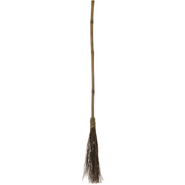 Costume Accessory Witch Straw Broom 130 cm
