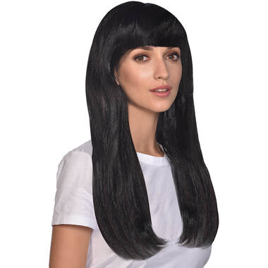 Costume Accessory Wig Long Hair Premium Black One Size