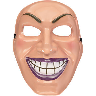 Mask Evil Grin Male One size