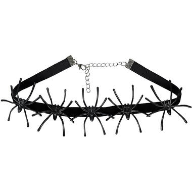 Costume Accessory Necklace Spider Black