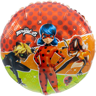 Standard Miraculous Foil Balloon C60 Packaged 43 cm