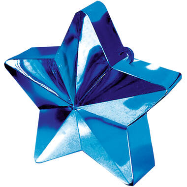 Balloon Weight Star Blue 142 g / 5 oz