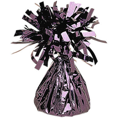 Balloon Weight Foil Black 170 g/6 oz