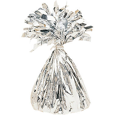 Balloon Weight Foil Silver 170g/6 oz