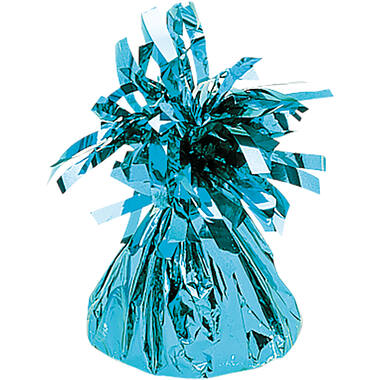 Balloon Weight Foil Baby Blue 170 g/6 oz