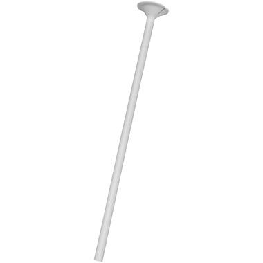 Balloon Stick White with Cup Paper Length 30 cm