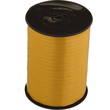 Balloon Ribbon Gold 500 m x 5 mm