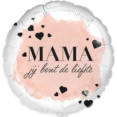 Standard - MAMA jijbent de Lifste- DUT Foil Balloon Packaged 45 cm
