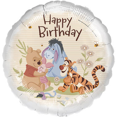 Foil Balloon - Winnie the Pooh and Friends "Happy Birthday" - 45 cm