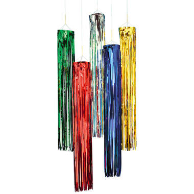 String Decoration Fringed Foil 80 cm