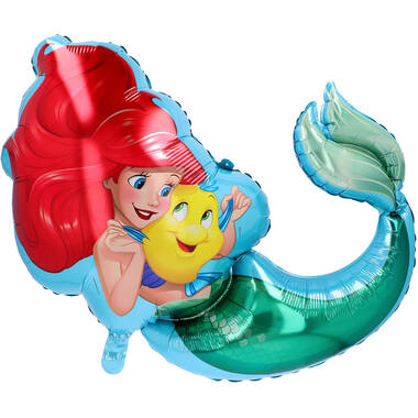 Foil Balloon - Shaped Princess Ariel - 67 x 63 cm