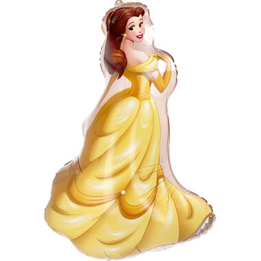 Foil Balloon - Shaped Princess Belle - 49 x 69 cm
