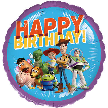 Foil Balloon - Toy Story "HAPPY BIRTHDAY!" - 45 cm